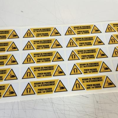 Adhesifs en impression numérique
