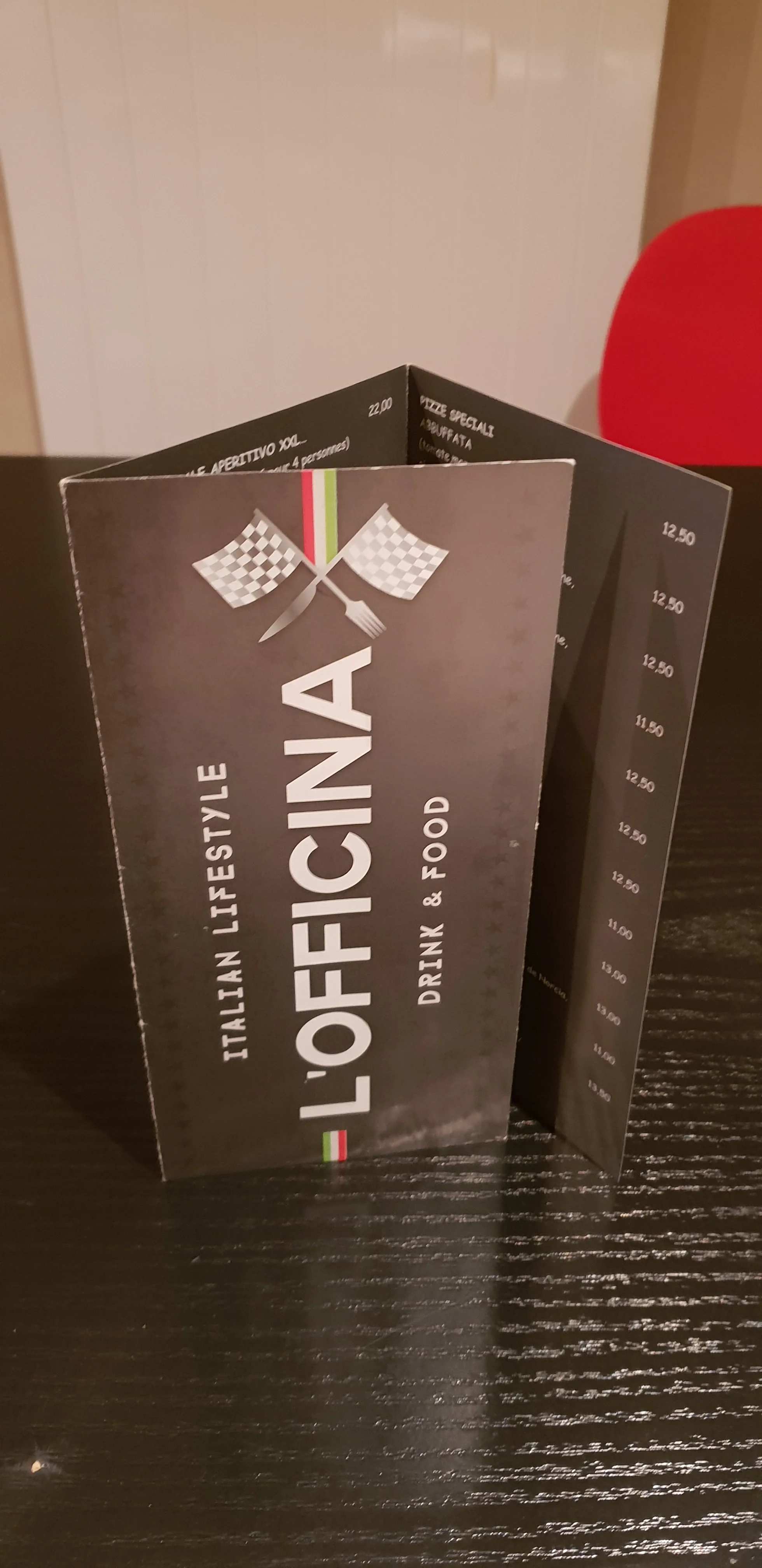 Dépliant L'officina 