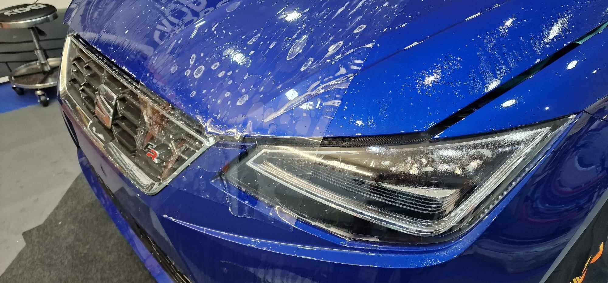 Protection de carrosserie transparente
