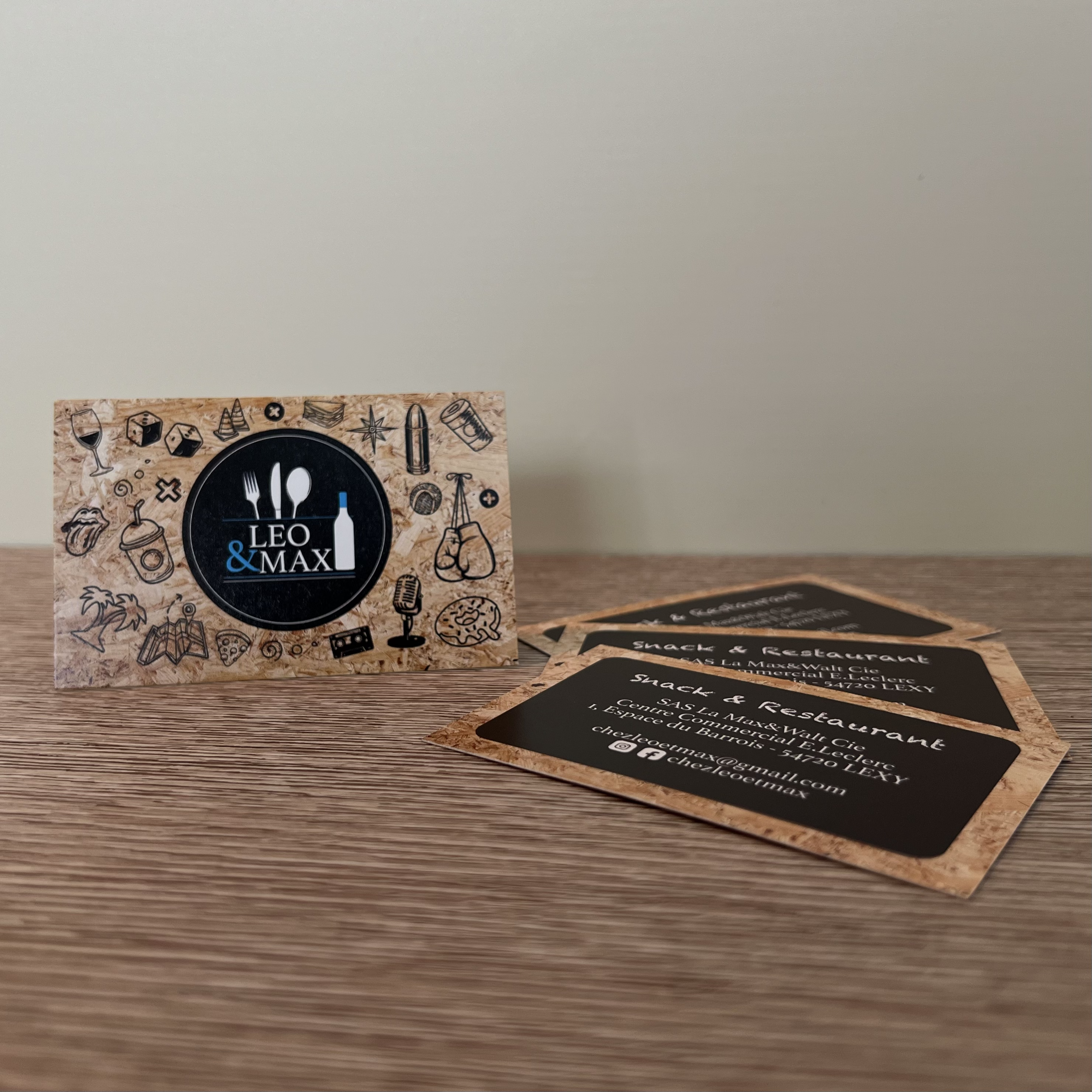 Cartes de Visite Leo&Max