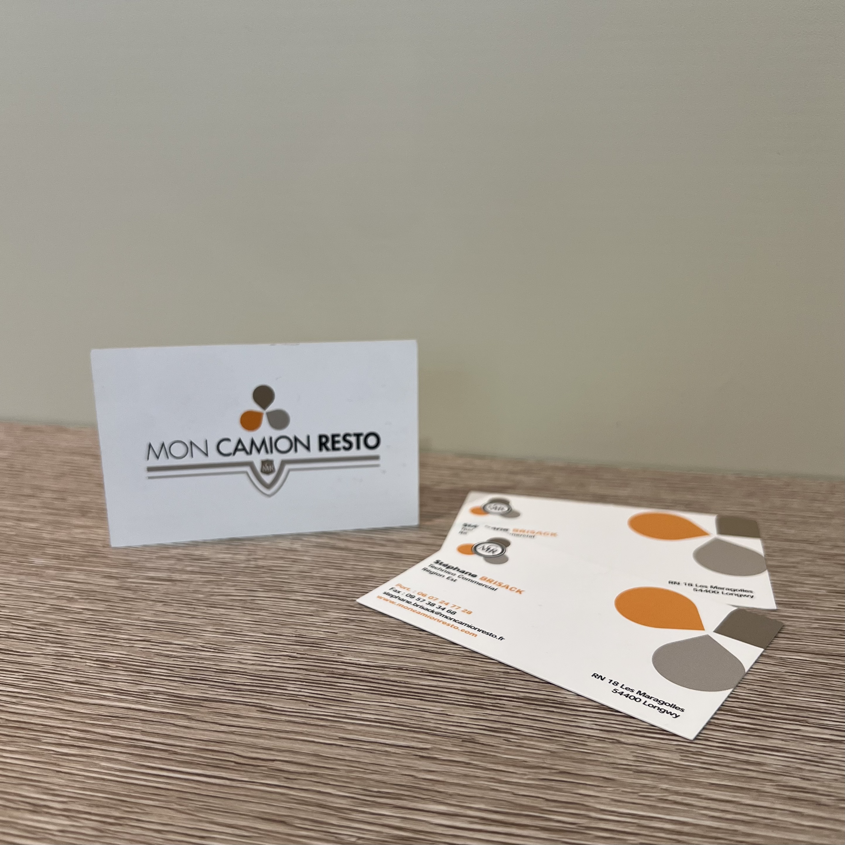 Cartes De Visite Mon Camion Resto