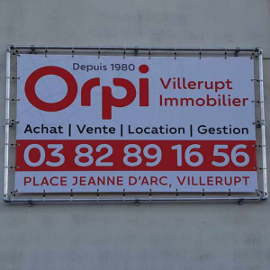 Bâche murale Orpi